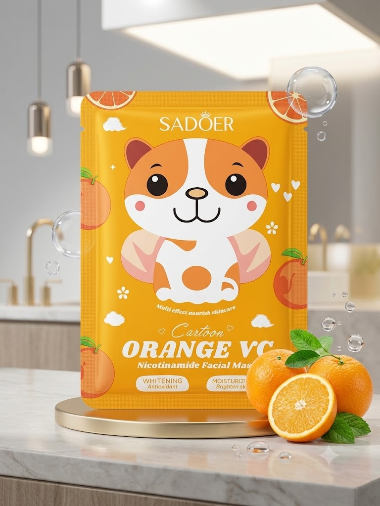 Mascarilla de Vitamina C