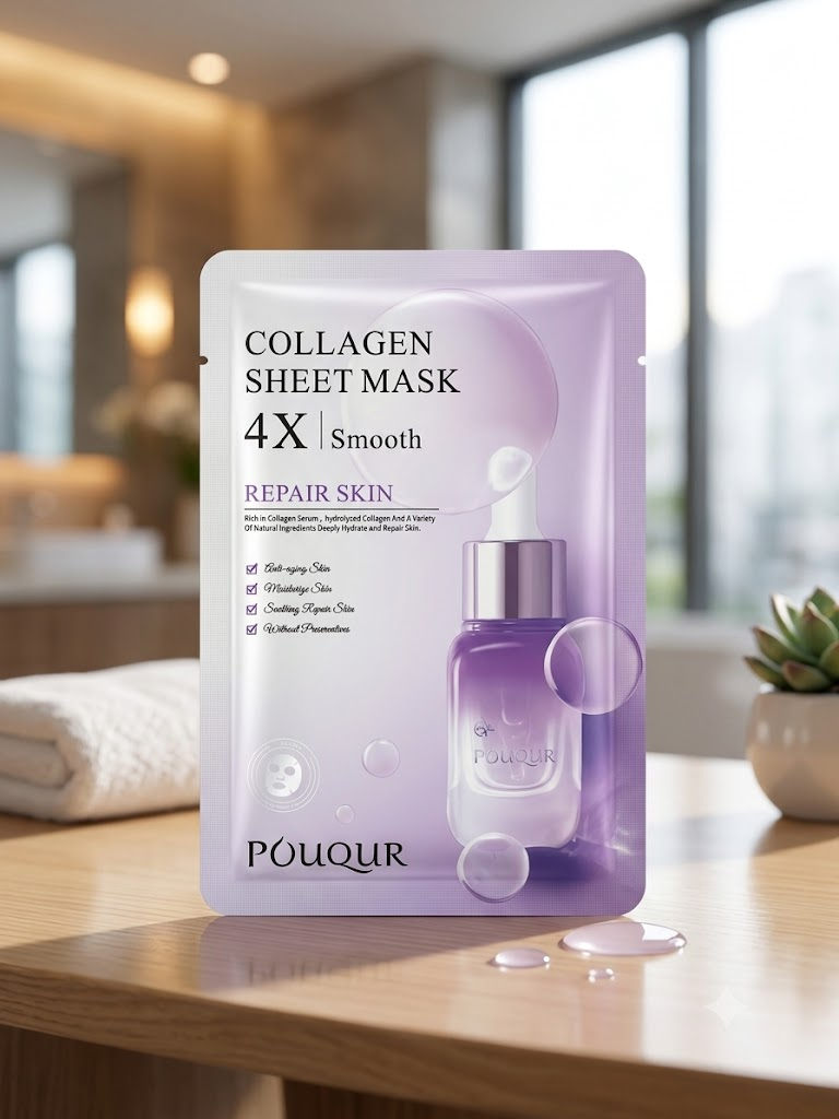 Mascarilla de Colágeno 4X Smooth (POUQUR)